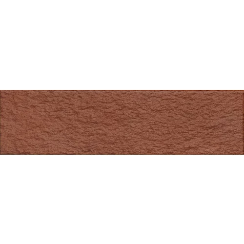Клинкерная плитка Керамин Амстердам 2 рельеф терракота 24,5х6,5 см