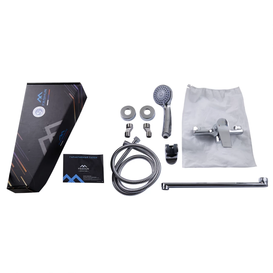 Смеситель Fashun ванно-душевой хром A2286