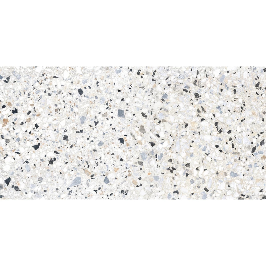 Керамогранит ALMA Ceramica Terrazzo лаппатированный 2 шт в уп 45,5 м в пал GFA114TRZ07L 114х57х0,75 см
