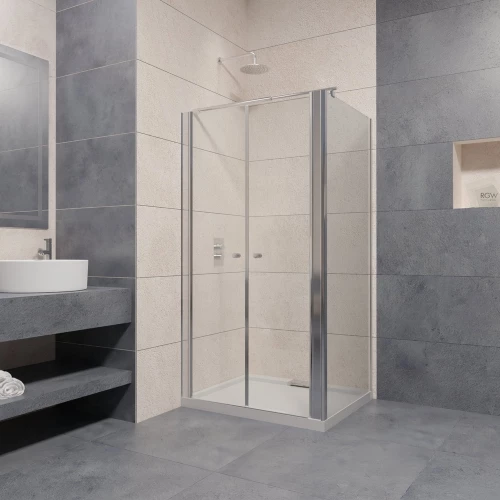 Душевой уголок RGW PA-37 PA-04 + Z-12 + A-11 + держатель Прозрачное 04083700-11 100х100 см