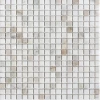 Мозаика Orro Mosaic Стоне Валентино Бьянко Полированная 15х15 глянцевая белая 30,5х30,5 см