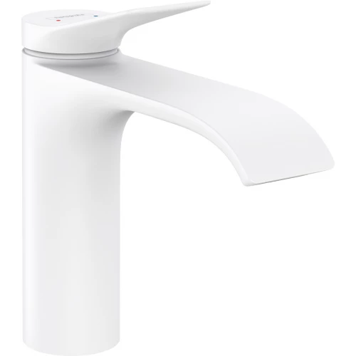 Смеситель для раковины Hansgrohe Vivenis матовый белый 75022700