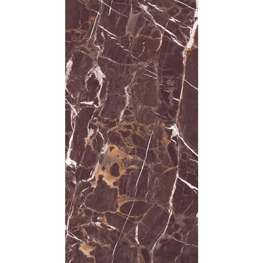 Керамогранит Seron Sequoia Brown Exotic глянцевый коричневый SN74952 160х80 см