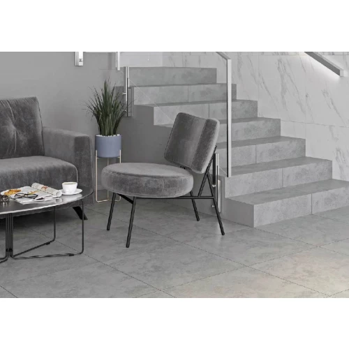 Керамический гранит Dako Unicom темно-серый E-3043/MR 60x60 см