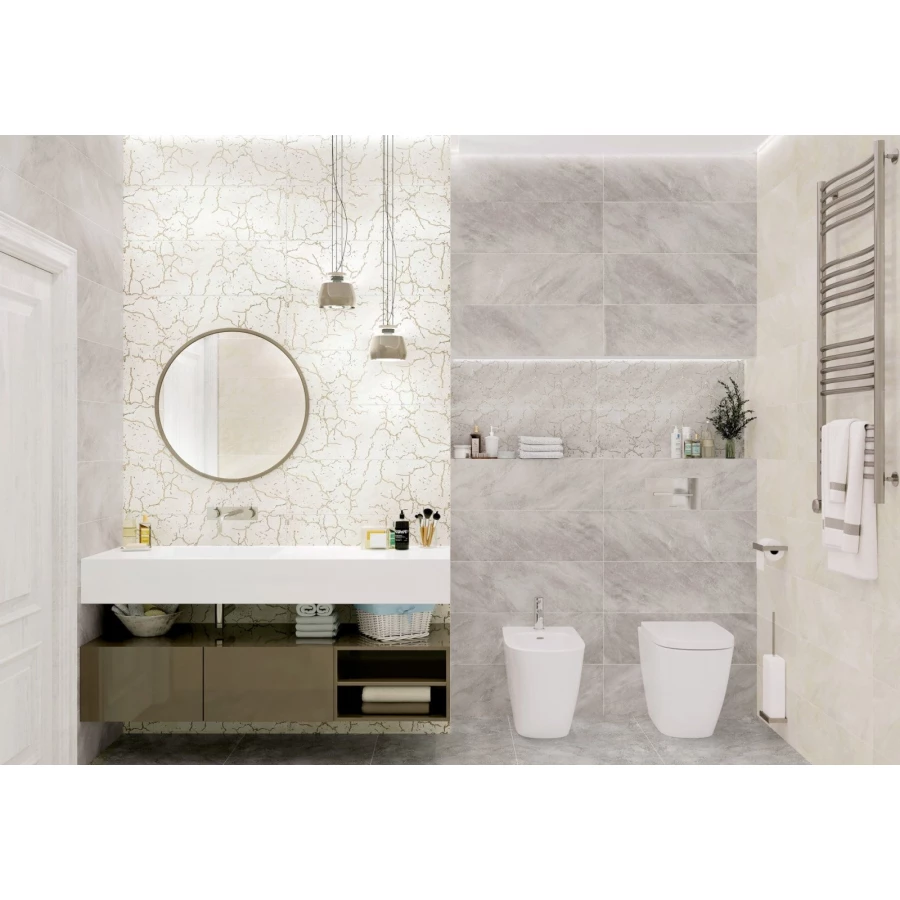 Декор ALMA Ceramica Largo 6 штук 0,9DWU12LRG07R 74х24,6х0,9 см