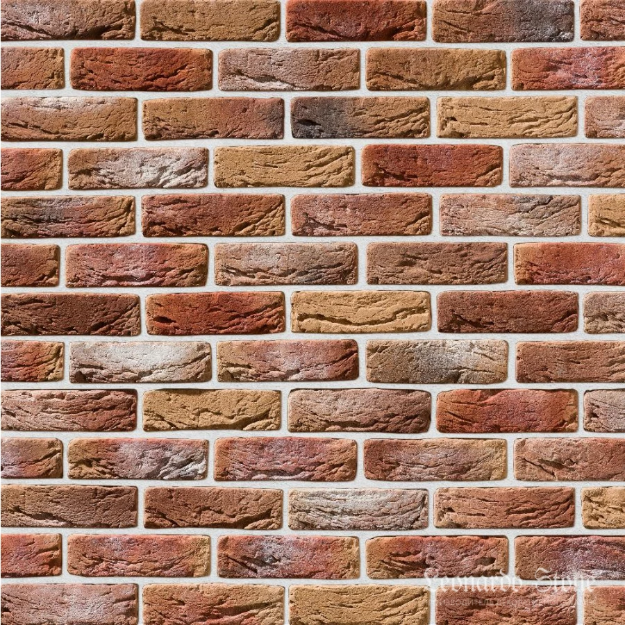 Плитка под кирпич Leonardo Stone Руан 777 21,5x6,5x1,5 см