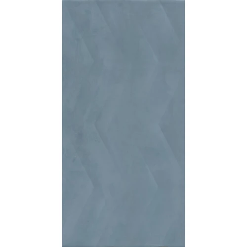 Плитка настенная Kerama Marazzi Онда структура матовый обрезной синий 30х60 см