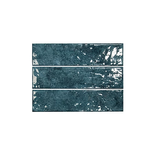 Керамогранит DNA Mediterraneo Mar глянцевый синий 28х7 см