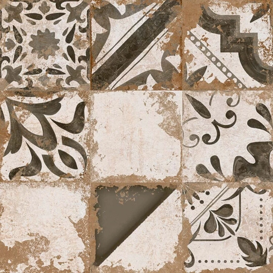 Керамогранит El Molino Memory 7 Gris Brillo матовый с блеском многоцветный 58х58 см