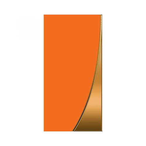 Декор Нефрит-Керамика Trocadero оранжевый 04-01-1-10-06-35-1094-6 25х50 