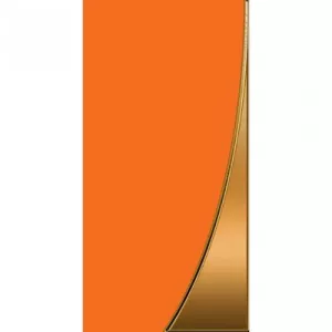 Декор Нефрит-Керамика Trocadero оранжевый 04-01-1-10-06-35-1094-6 25х50 