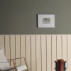 Плитка настенная Mutina Мотиво Вхите / Motivo White матовая бежевая BOV01 28х14 см