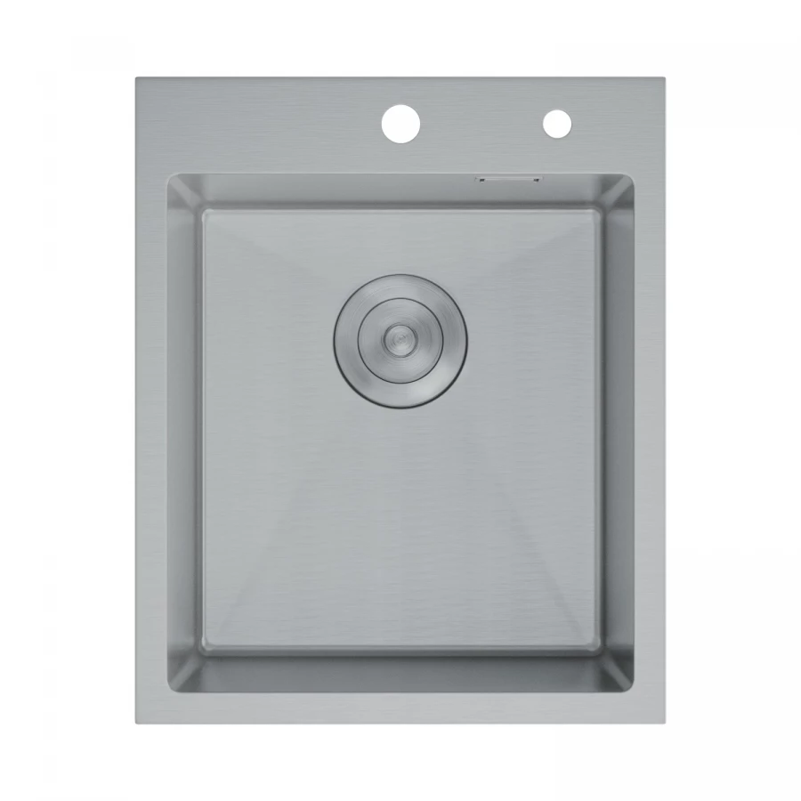 Кухонная мойка D&K нержавеющая сталь сатин DKS415004