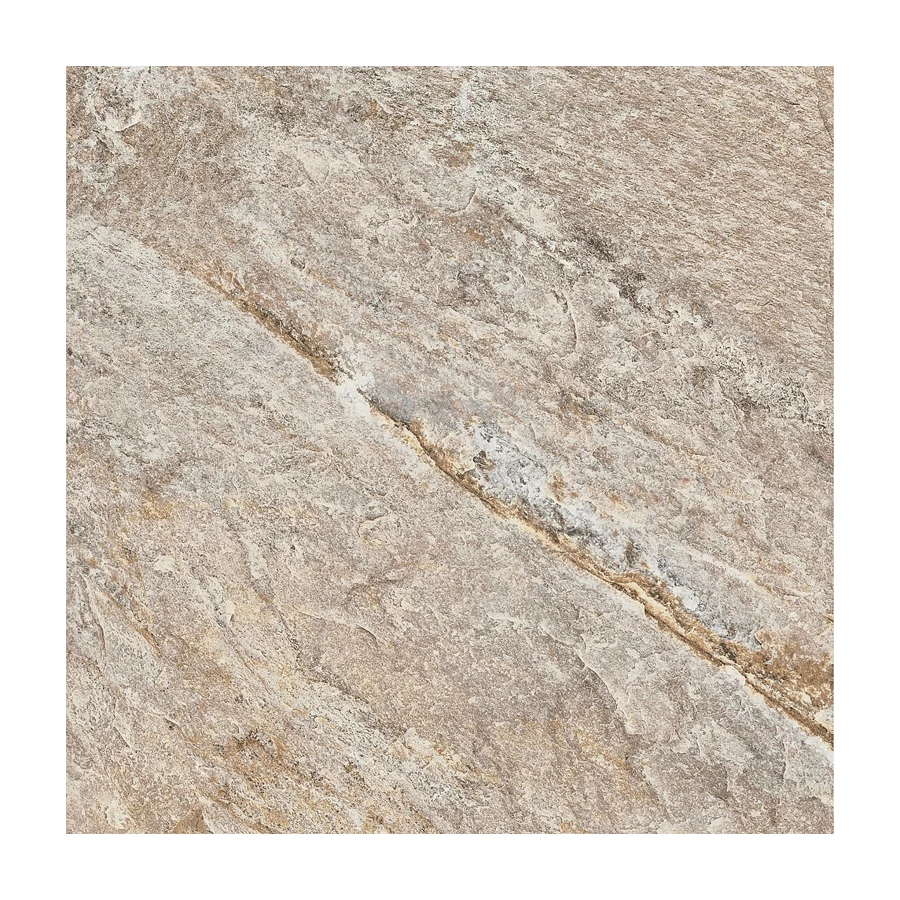 Клинкерная плитка Керамин Базальт 3 матовая бежевая 39,4х39,4 см