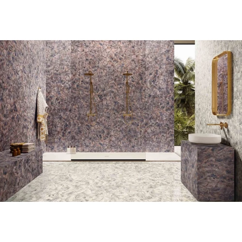 Керамогранит Versace Gemstone Diamante Lux Rett глянцевый бежевый PF60011794 120х60 см