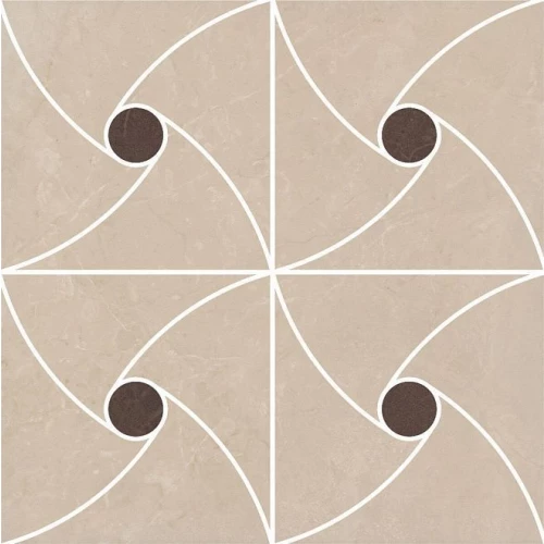 Декор Kerama Marazzi Версаль наборный бежевый 30х30 см