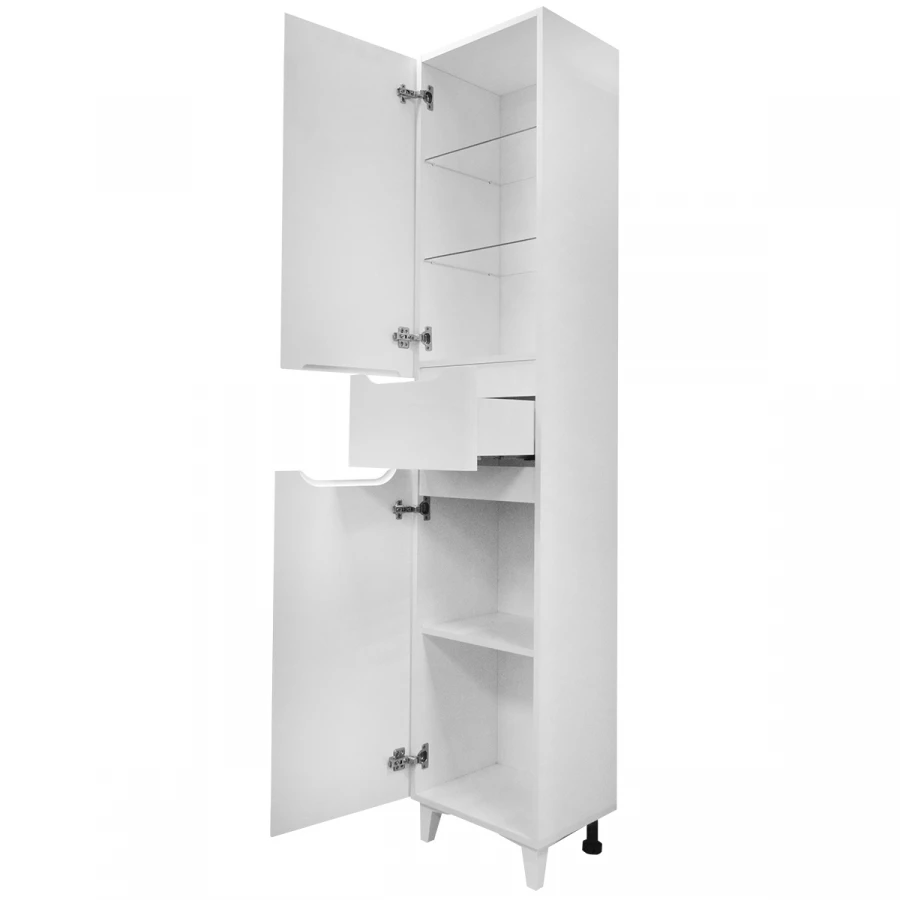 Пенал Azario Lotos 40 левый напольный CS00083926 40x33x198 см