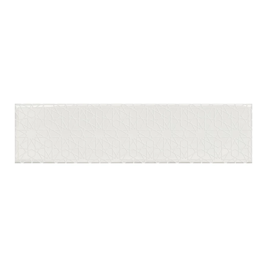 Плитка настенная Decocer Florencia Decor super blanco 30х7,5 см
