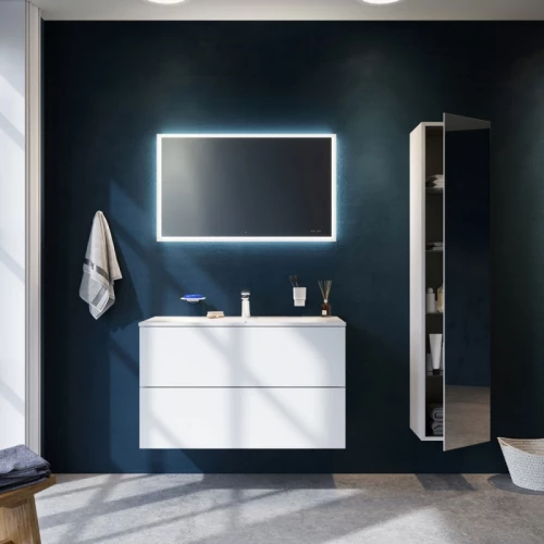 Зеркало с подсветкой Am Pm Spirit V2.0 ИК сенсором и системой антизапотевания M71AMOX1001SA 100 см