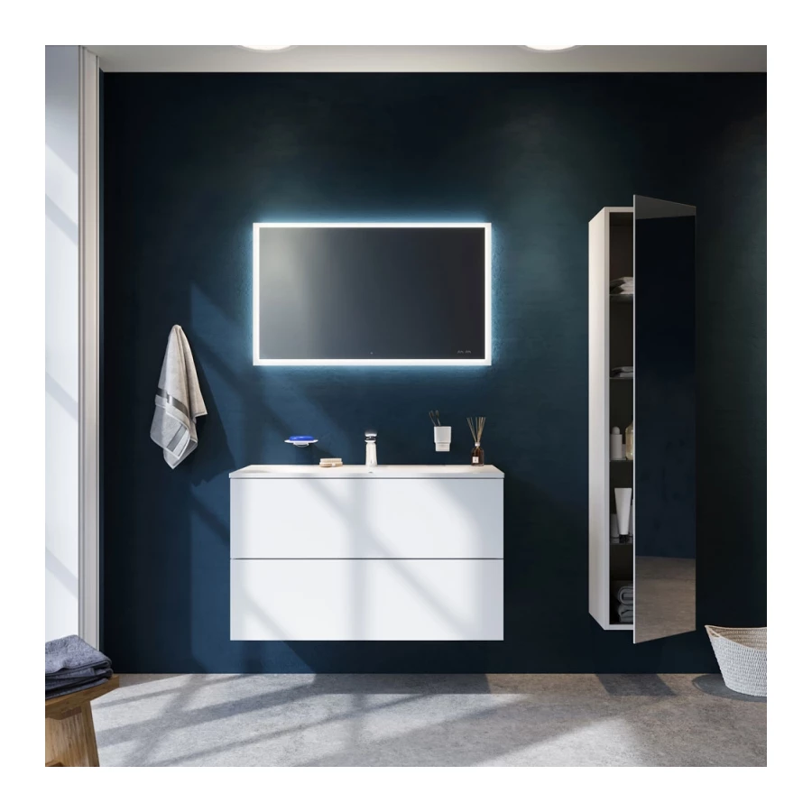 Зеркало с подсветкой Am Pm Spirit V2.0 ИК сенсором и системой антизапотевания M71AMOX1001SA 100 см