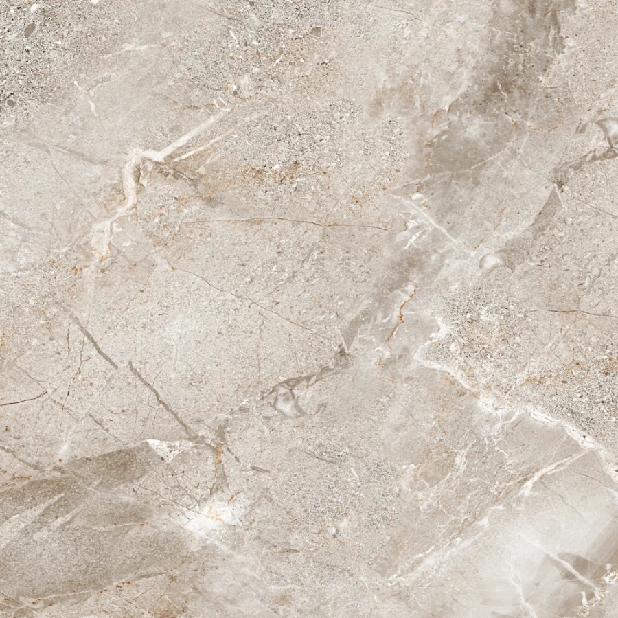 Керамогранит Eurotile Ceramica Marmori Beige Pol глянцевый коричневый 7930138705429 60x60 см