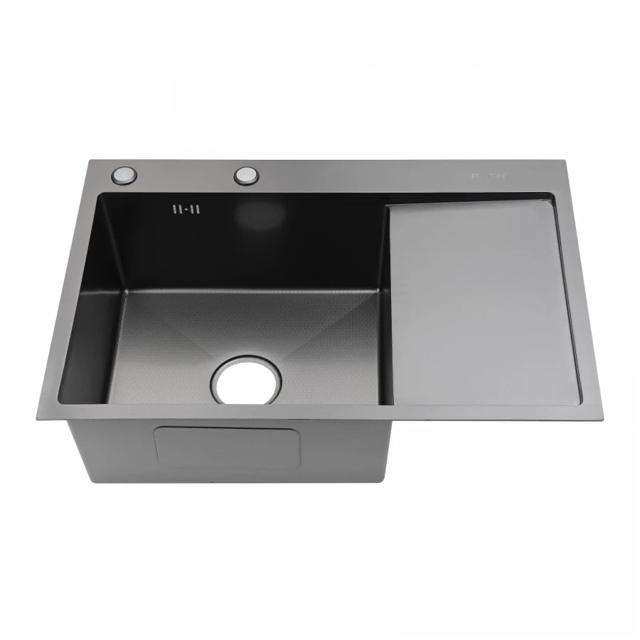 Мойка Fmark для кухни графит FSC6550Q-L 65x50 см