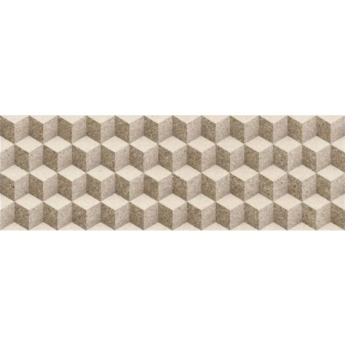 Керамическая плитка Porcelanite Dos Rev. 7514 Relieve gris серый 25х75 см