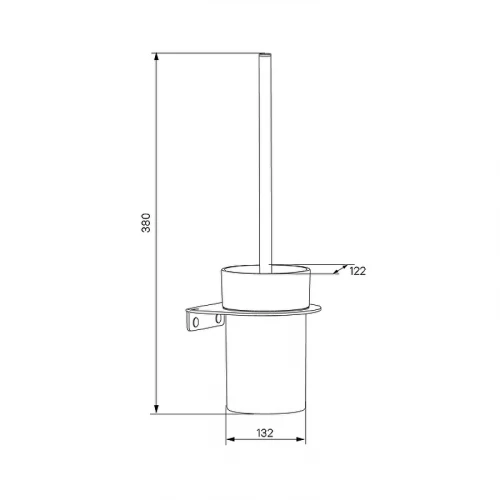 Ерш IDDIS Noa черный матовый NOABLG0i47