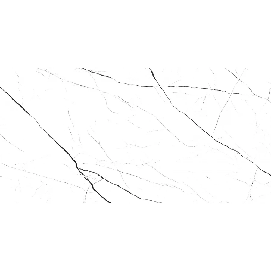 Керамогранит LCM Twinstone White полированный белый 60120TWN00P 120х60 см