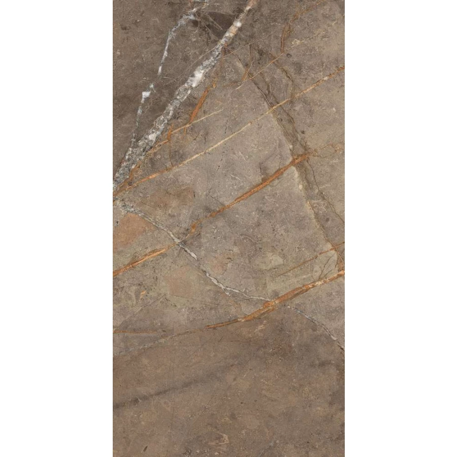 Керамогранит Global Tile Bersa_GT Коричневый полированный GT120605604PR 120х60 см