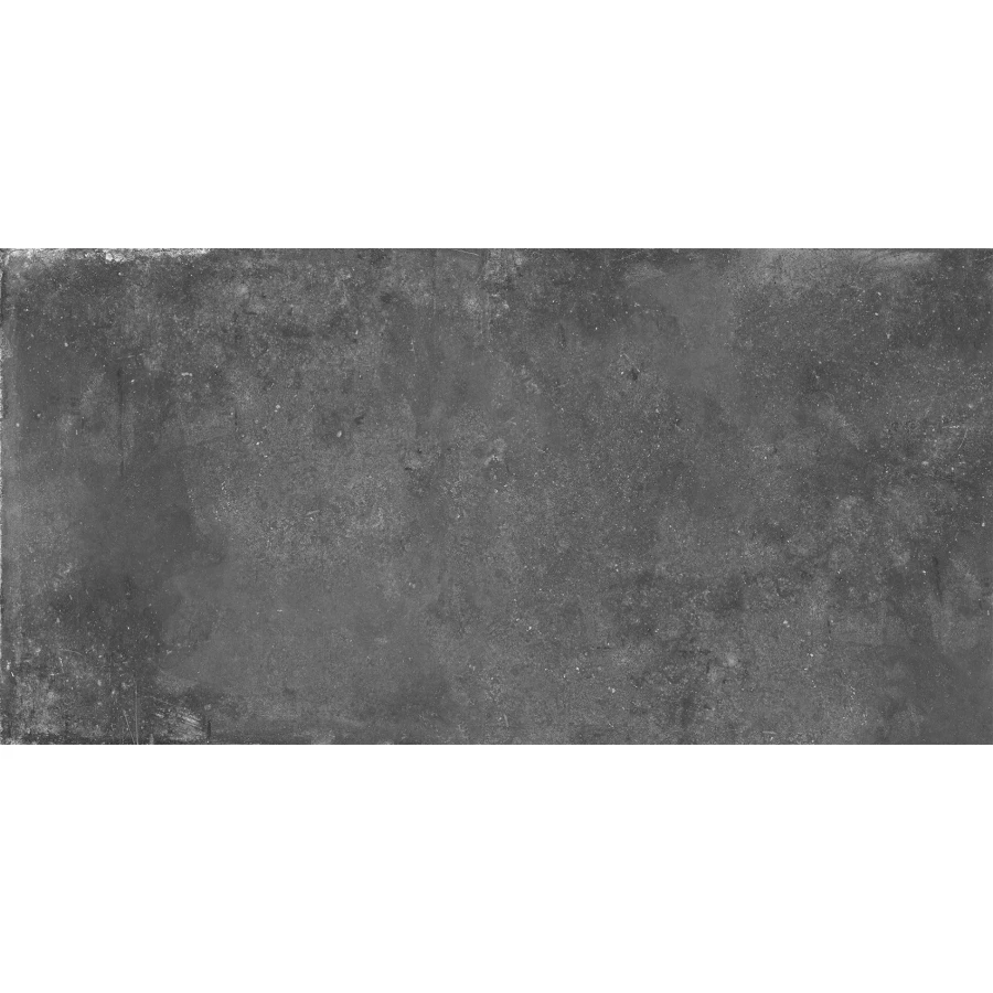 Керамогранит Dogma Project Antibacterial Garage Steel Matt Rettificato матовый черный DPA601234M 120х60 см