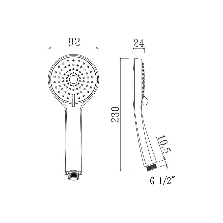 Лейка Olive`s для душа D013