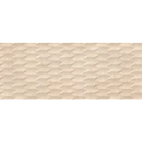 Плитка настенная Porcelanosa Верона Марфил Субик / Verona Marfil Cubik матовая бежевая 100371187 150х59,6 см