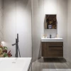 Плитка настенная Porcelanosa Таилор Боне Диамонд / Tailor Bone Diamond матовая серая 100337339 150х59,6 см