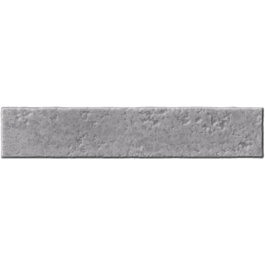 Настенная плитка Cifre Puck Grey Brillo глянцевая серая 50x5 см