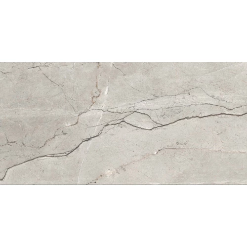 Керамогранит Realistik Craft Afyon Gloss глянцевый серо-коричневый 120х60 см