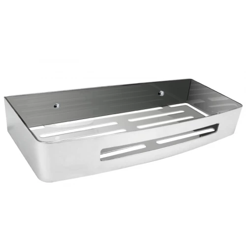 Полка Azario прямоугольная одноэтажная хром AZ-170