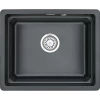 Кухонная мойка Granula Kitchen Space 5501U, ШВАРЦ 55х45 см