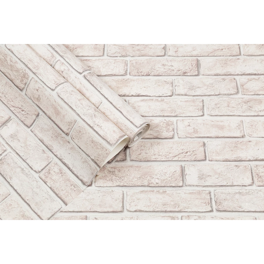 Обои флизелиновые Palitra Home Brick Loft HomeColor бежевые HC72192-24 1,06х10,05 м