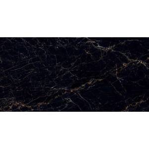 Керамогранит Laparet Nirvana Black черный Полированный 120х60 см