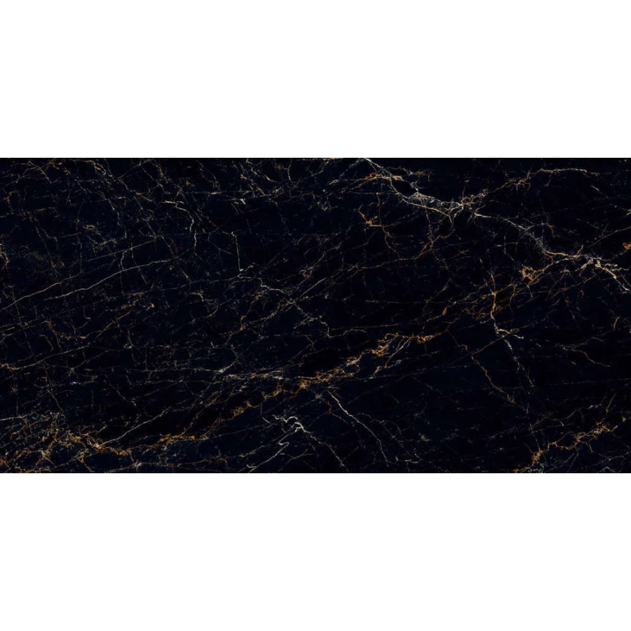 Керамогранит Laparet Nirvana Black черный Полированный 120х60 см