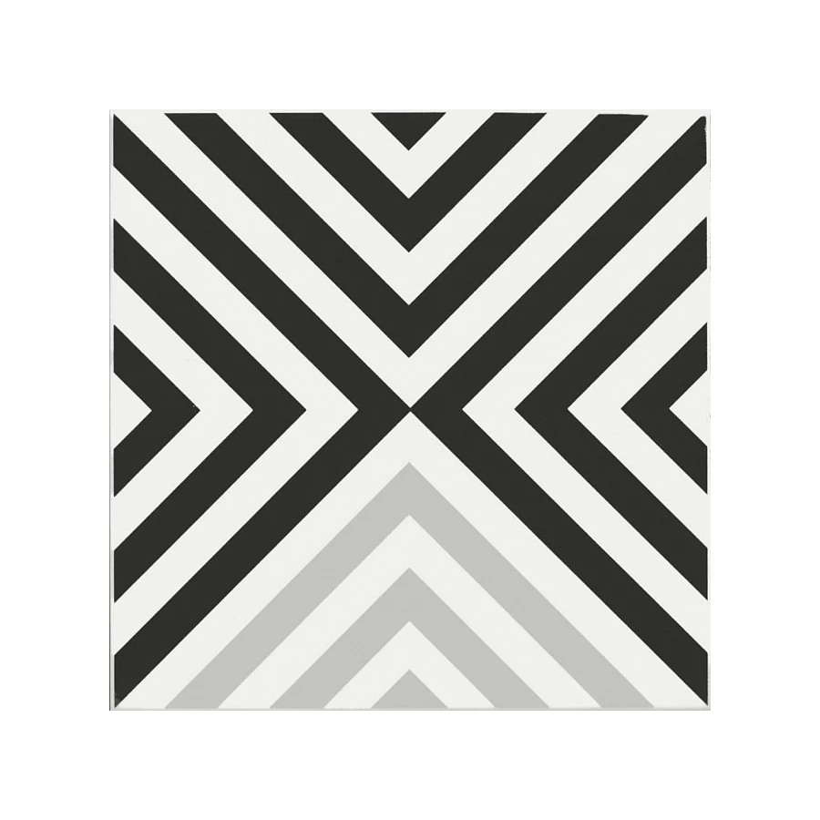 Декор Kerama Marazzi Ателье серый 20х20 см