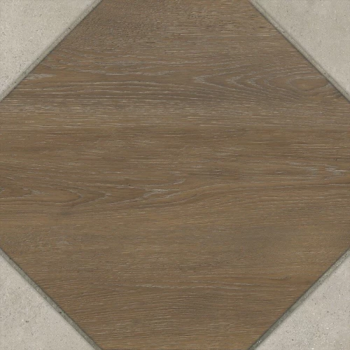 Керамический гранит Cersanit Ivo A16065 коричневый рельеф 29,8х29,8 см