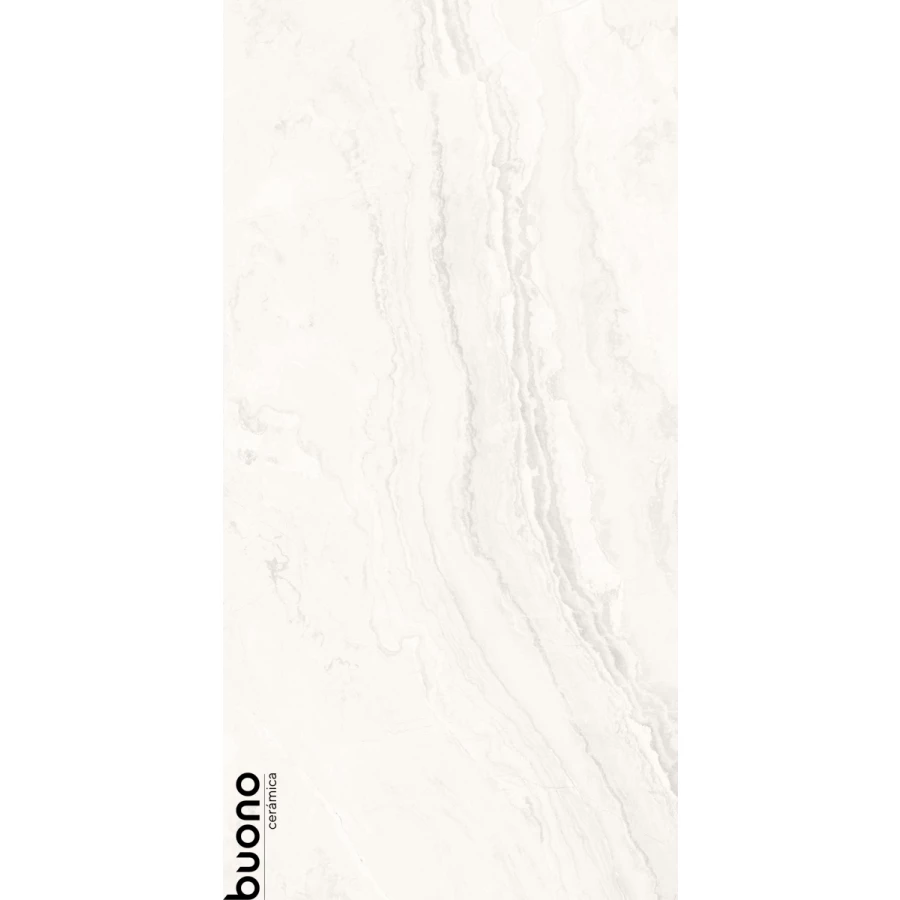 Керамогранит Buono Marble Crystile Bianco Glossy белый M4410P 120х60 см