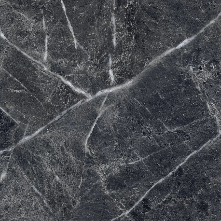 Керамогранит Arcadia Ceramica Cassero Nero Carving черный CR6004-A 60х60 см