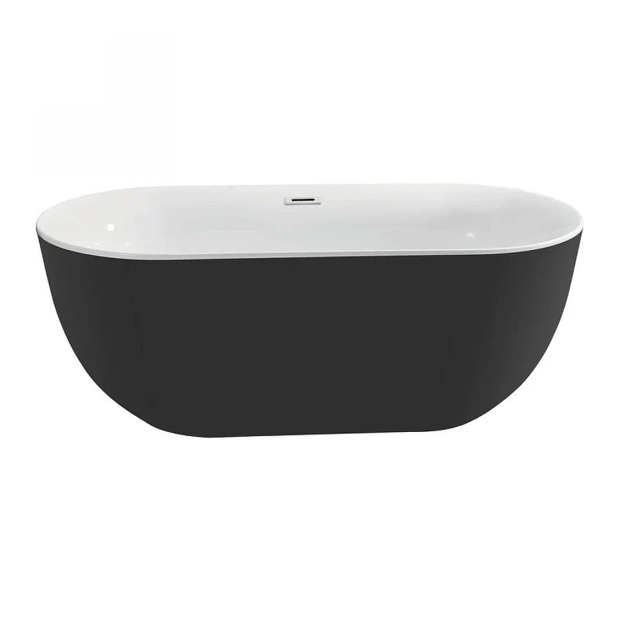 Ванна акриловая отдельностоящая Aquatek афина белый глянцевый AQ-144778BL 170х78 см