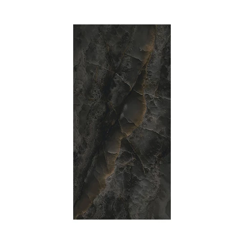 Керамогранит Ascale Onice Black Bookmatch B polished 320х160х0,6 см