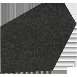 Декоративный элемент Fap Ceramiche Roma Diamond Caleido Fram Black Brill. fNKR 37x52 