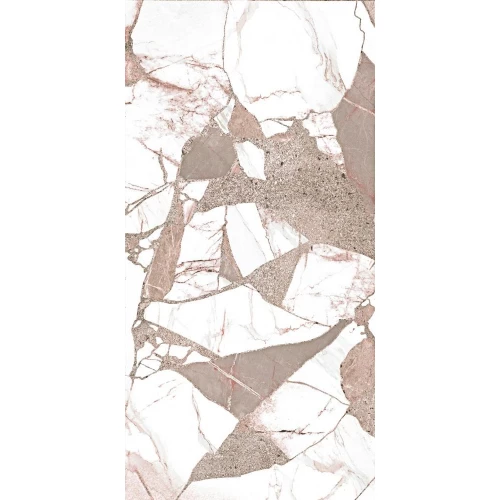 Керамогранит Bluezone Mistike Nebula глянцевый белый BZ75707 120х60 см