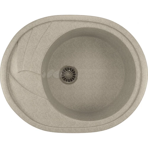 Мойка из искусственного мрамора Mixline ML-GM17 525117 46,5x57 см
